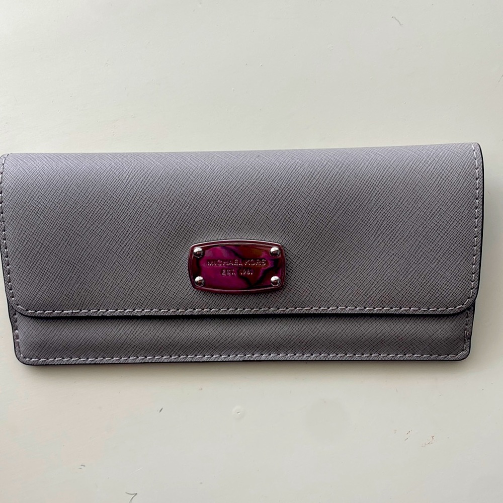 Gray Michael Kors wallet